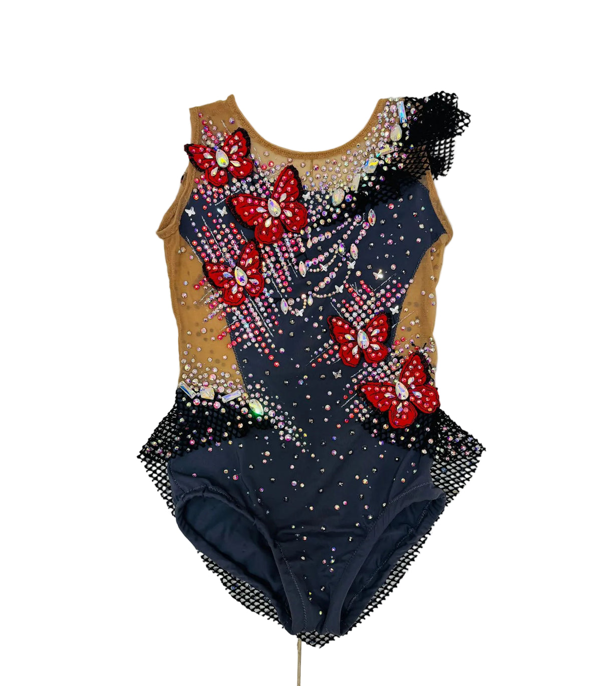 130 - 135cm Competition Leotard Pansy - OneSports - dubai