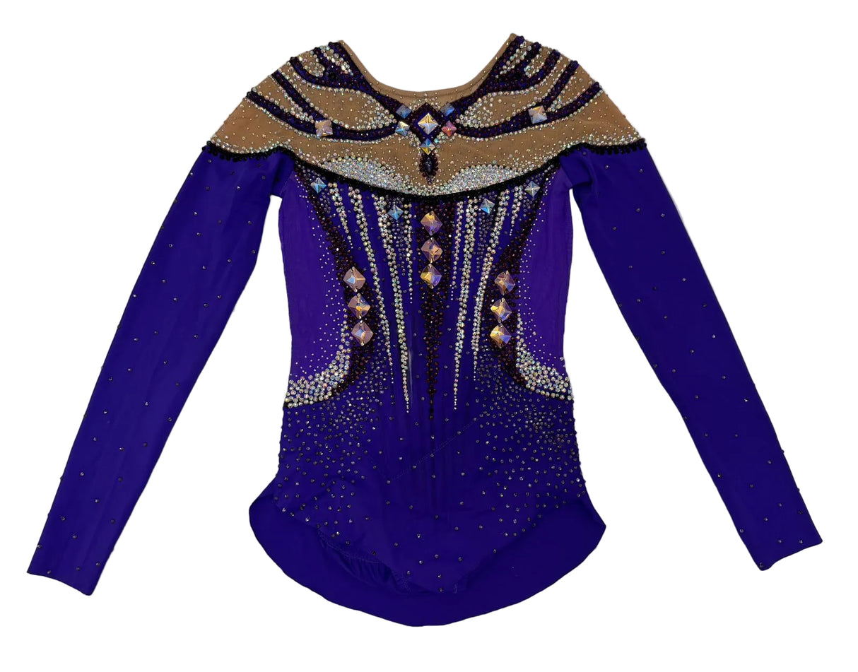 145 - 150 cm Competition Leotard Fond - OneSports - dubai