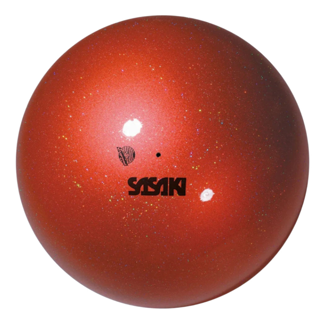 sasaki M-207AU DER Deep red rhythmic gymnastics ball 18.5cm FIG approved – OneSports UAE