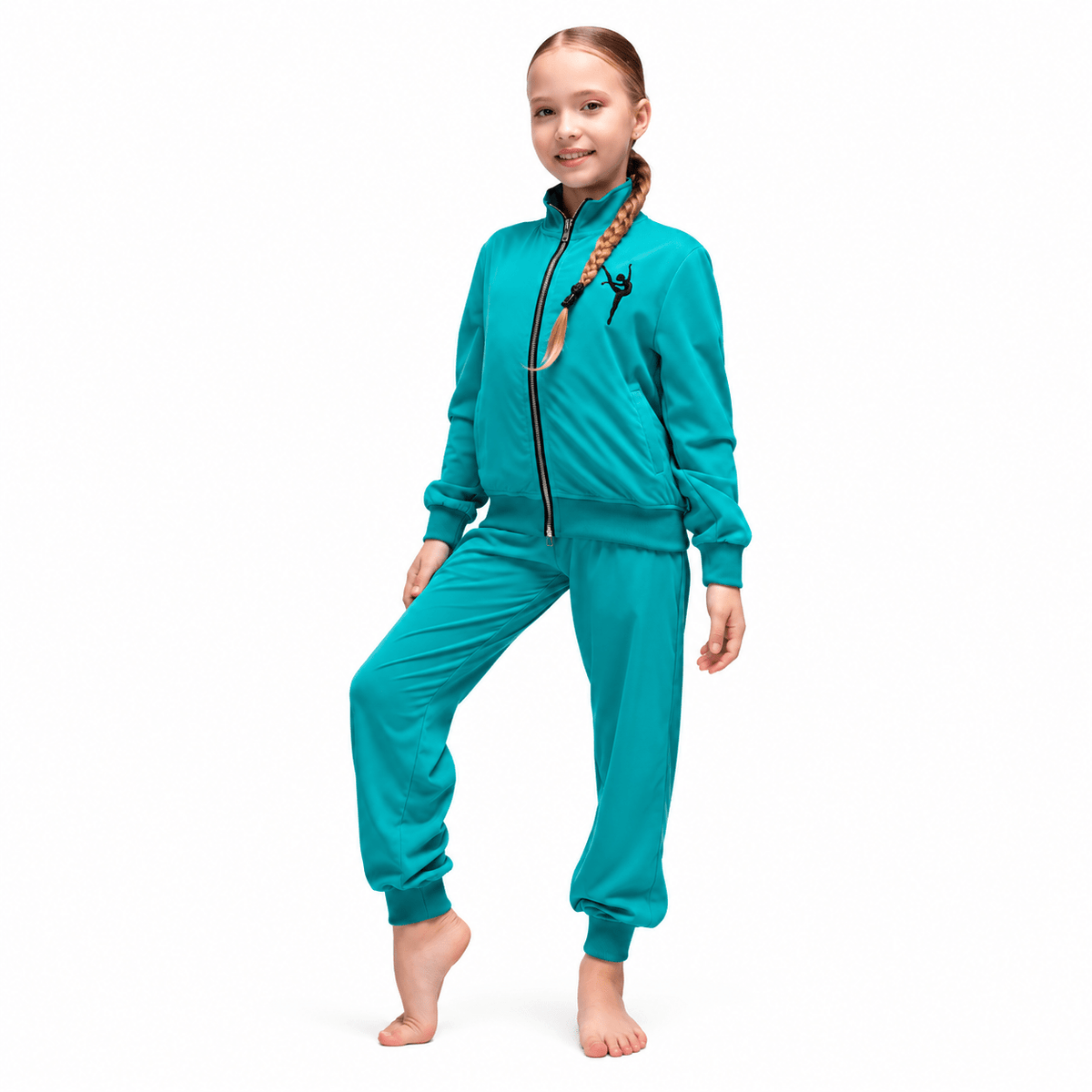 Sports Velvet Daily Set Turquoise - OneSports - #dubai