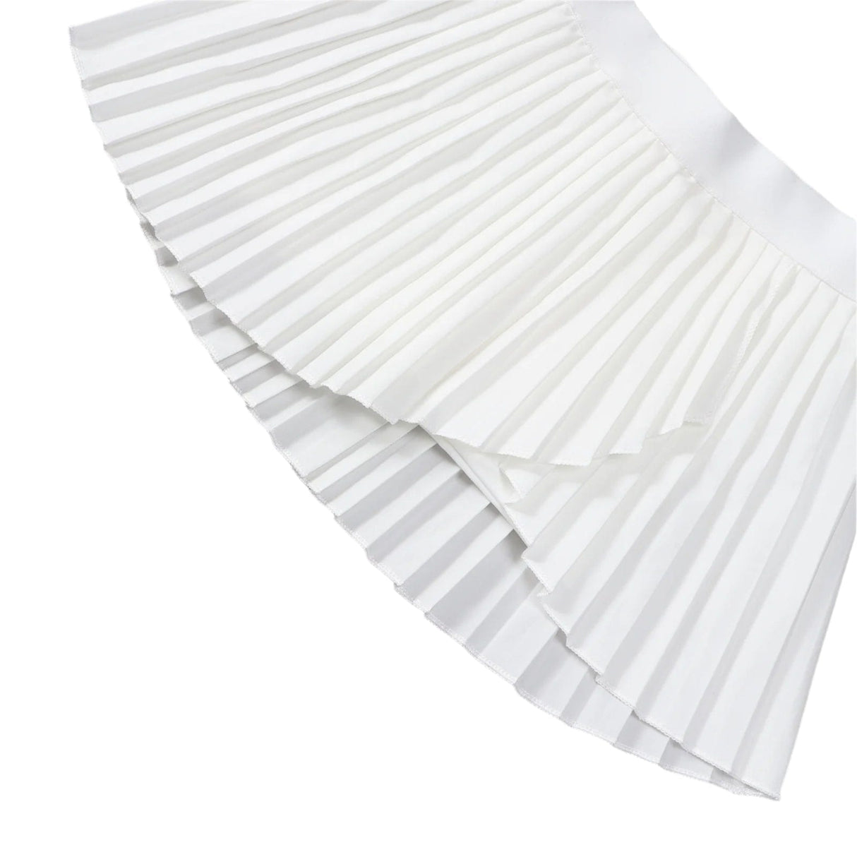 Skirt Shorts Plisse White - OneSports - dubai