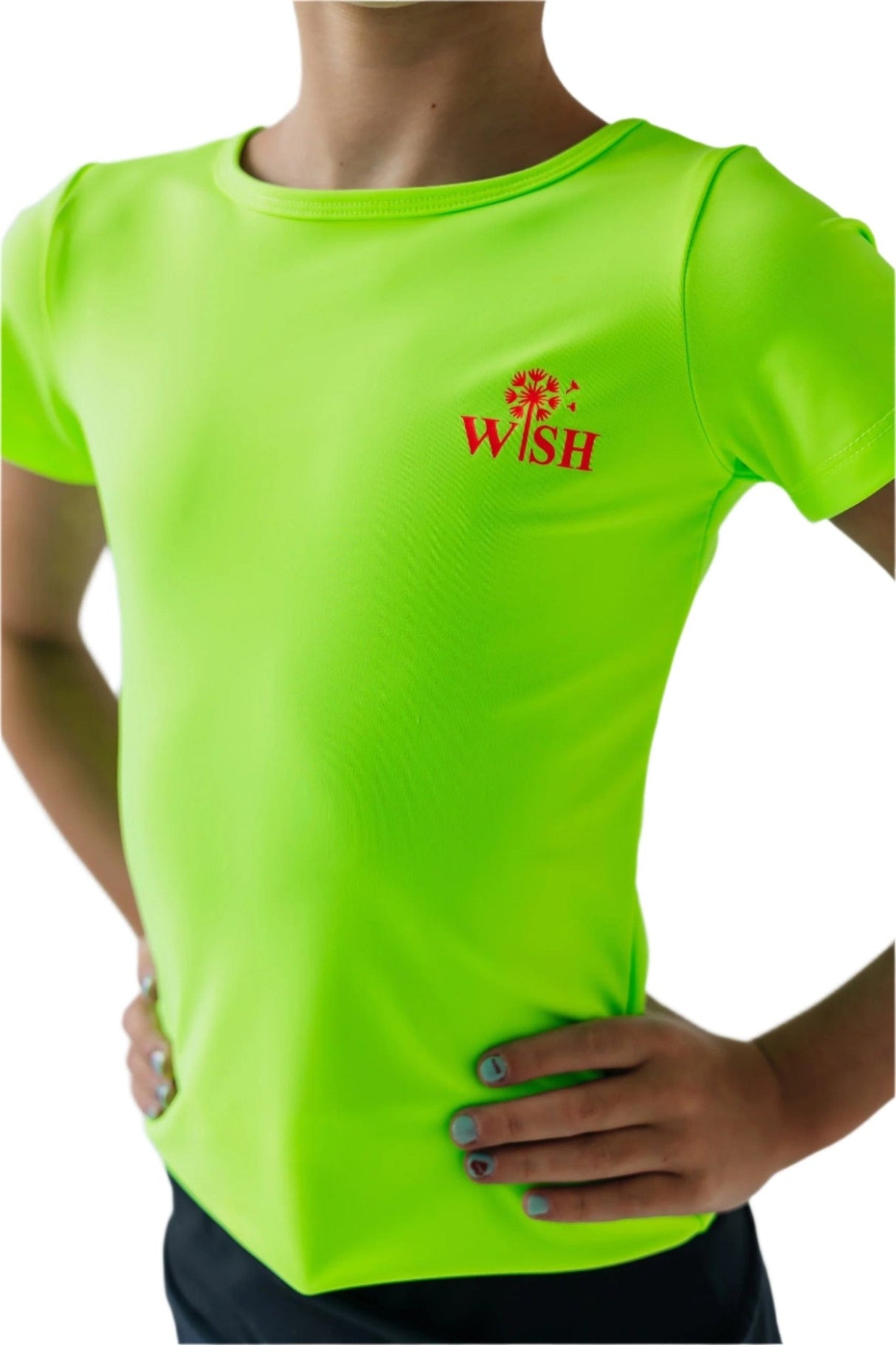 W Shirt Lime - OneSports - dubai