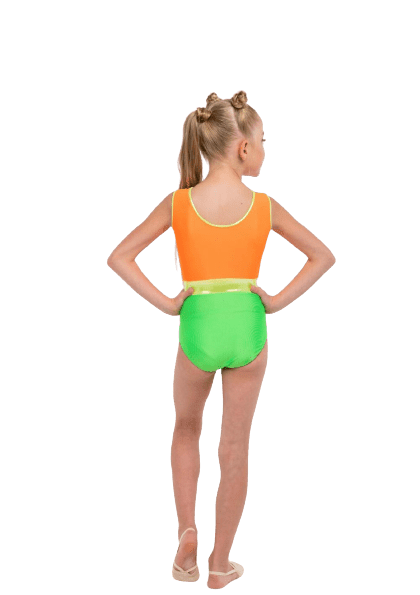 Leotard Orange Summer - OneSports - dubai