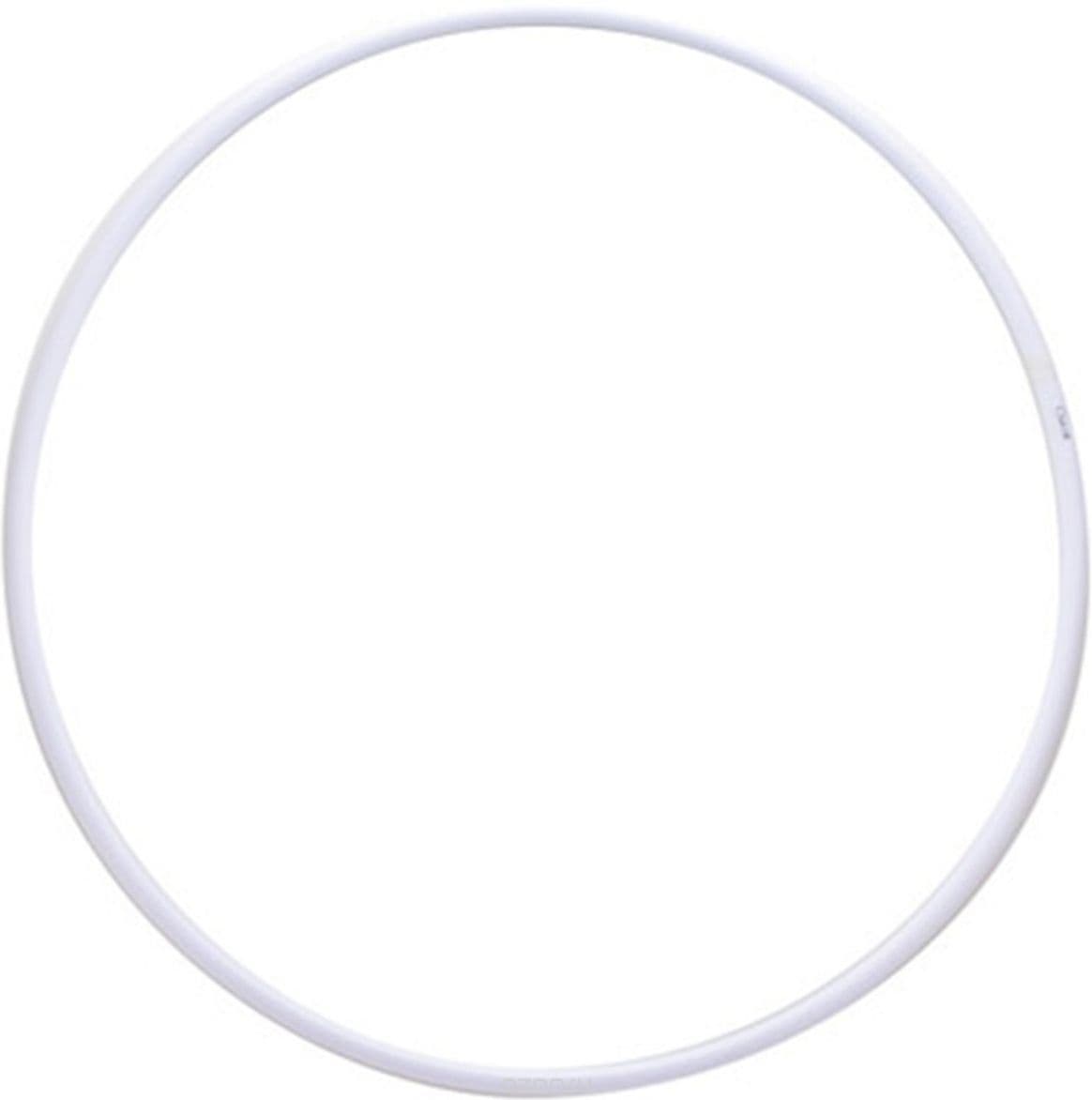 Pastorelli 60 cm rhythmic gymnastics hoop white flexible polyethylene RG apparatus by OneSports UAE