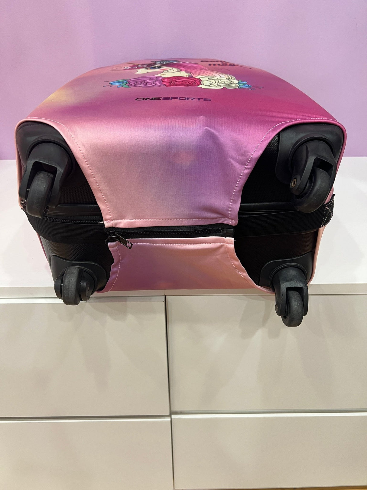 Luggage Cover Gymnast Print - OneSports - dubai