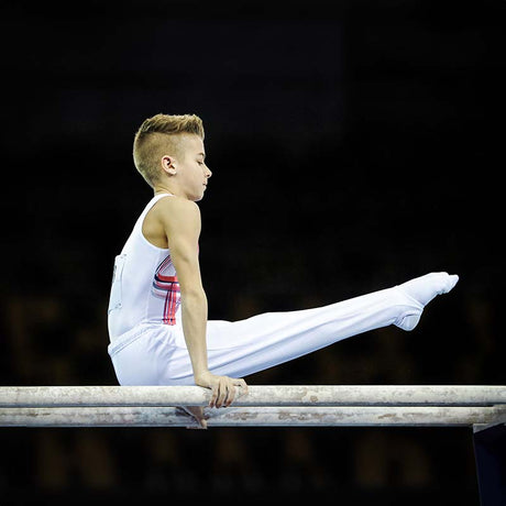 What do boys wear in gymnastics?