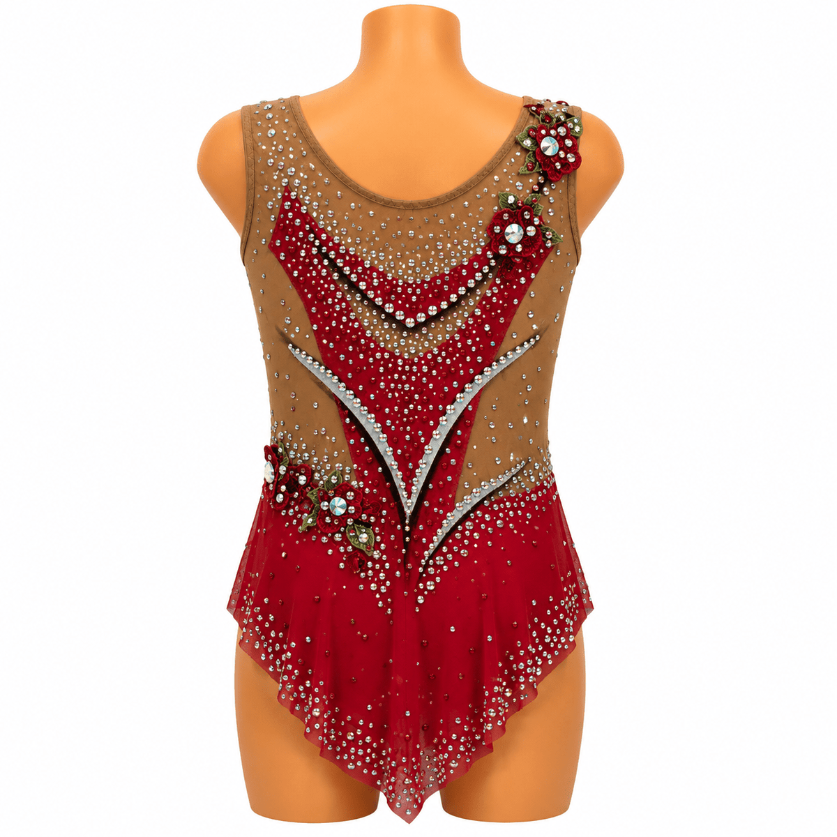 120-125 cm Competition Leotard Coneflower - OneSports - dubai