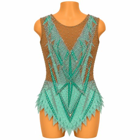 150-155 cm Competition Leotard Victoire - OneSports - dubai