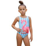 Flamingo Print Swimsuit