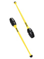 verba 36.4cm rhythmic gymnastics clubs black yellow by OneSports UAE