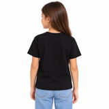 UAE Flag Girls Black T-Shirt
