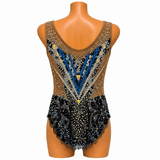 125-130 cm Competition Leotard Bluebell - OneSports - dubai