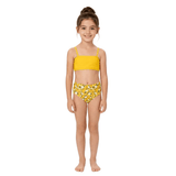 Yellow Girls 3 Piece Swim Set - OneSports - dubai
