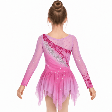 117-122 cm Figure Skating Dress Camel - OneSports - #dubai