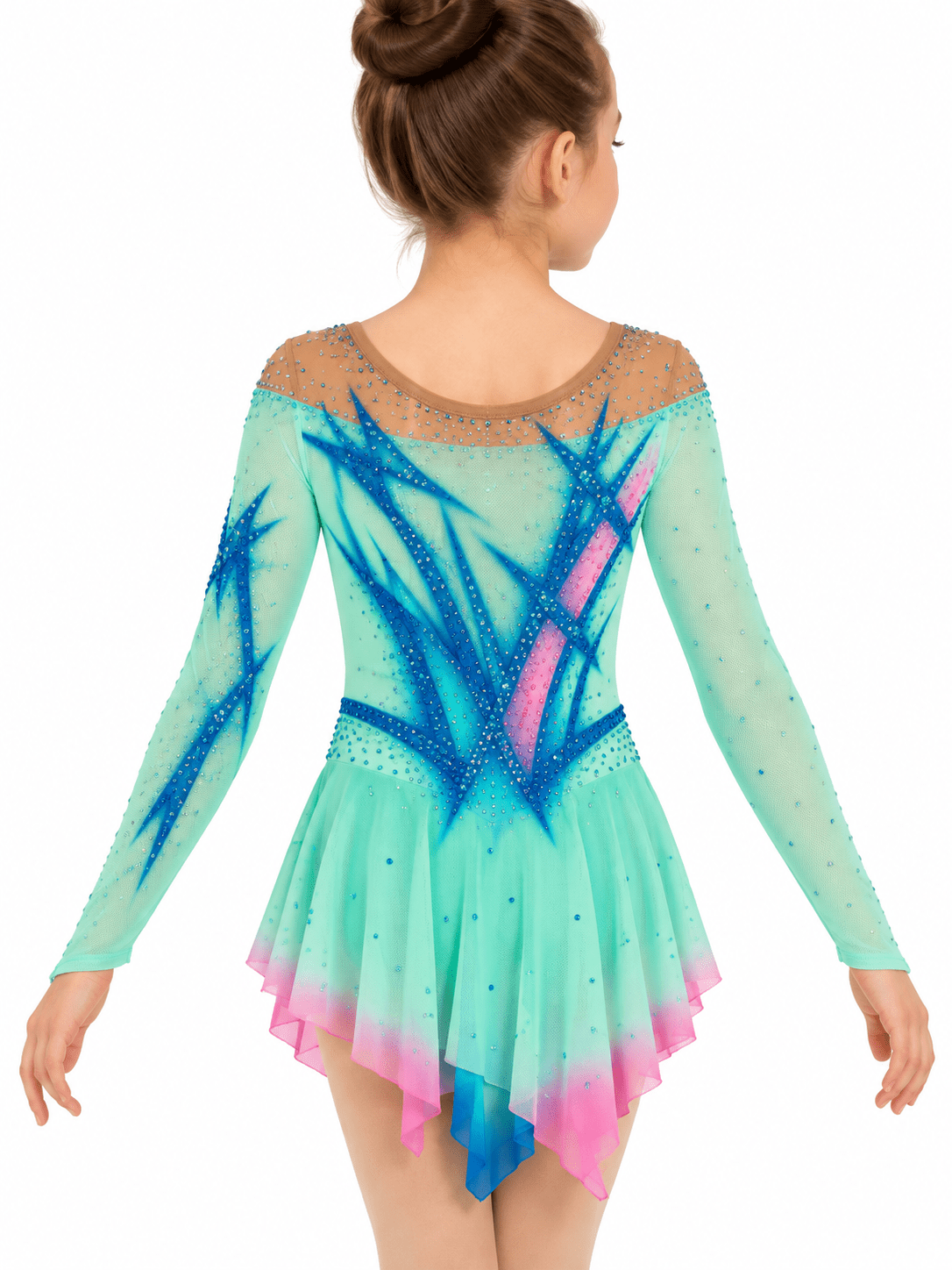 141-146 cm Figure Skating Dress Carve - OneSports - dubai