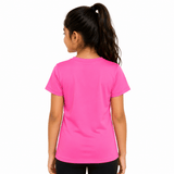 Sports Dry Fit Neon Pink shirt Wish - OneSports - dubai