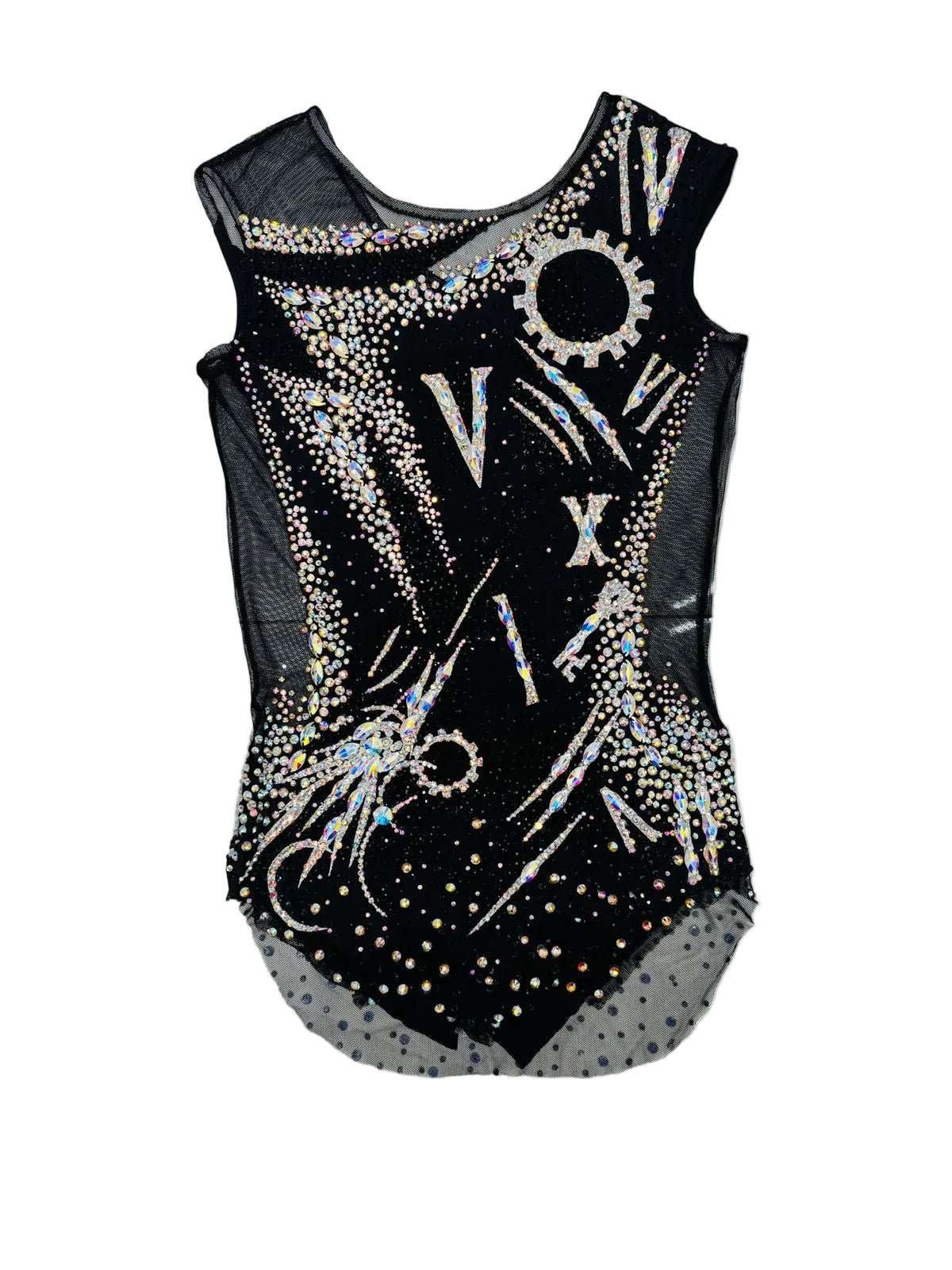 150 - 155 cm Competition Leotard Clock - OneSports - dubai