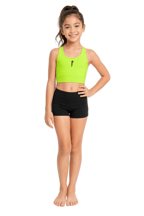 Vnt Professional Training Crop Top Neon Green - OneSports - dubai
