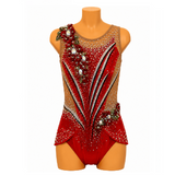 120-125 cm Competition Leotard Coneflower