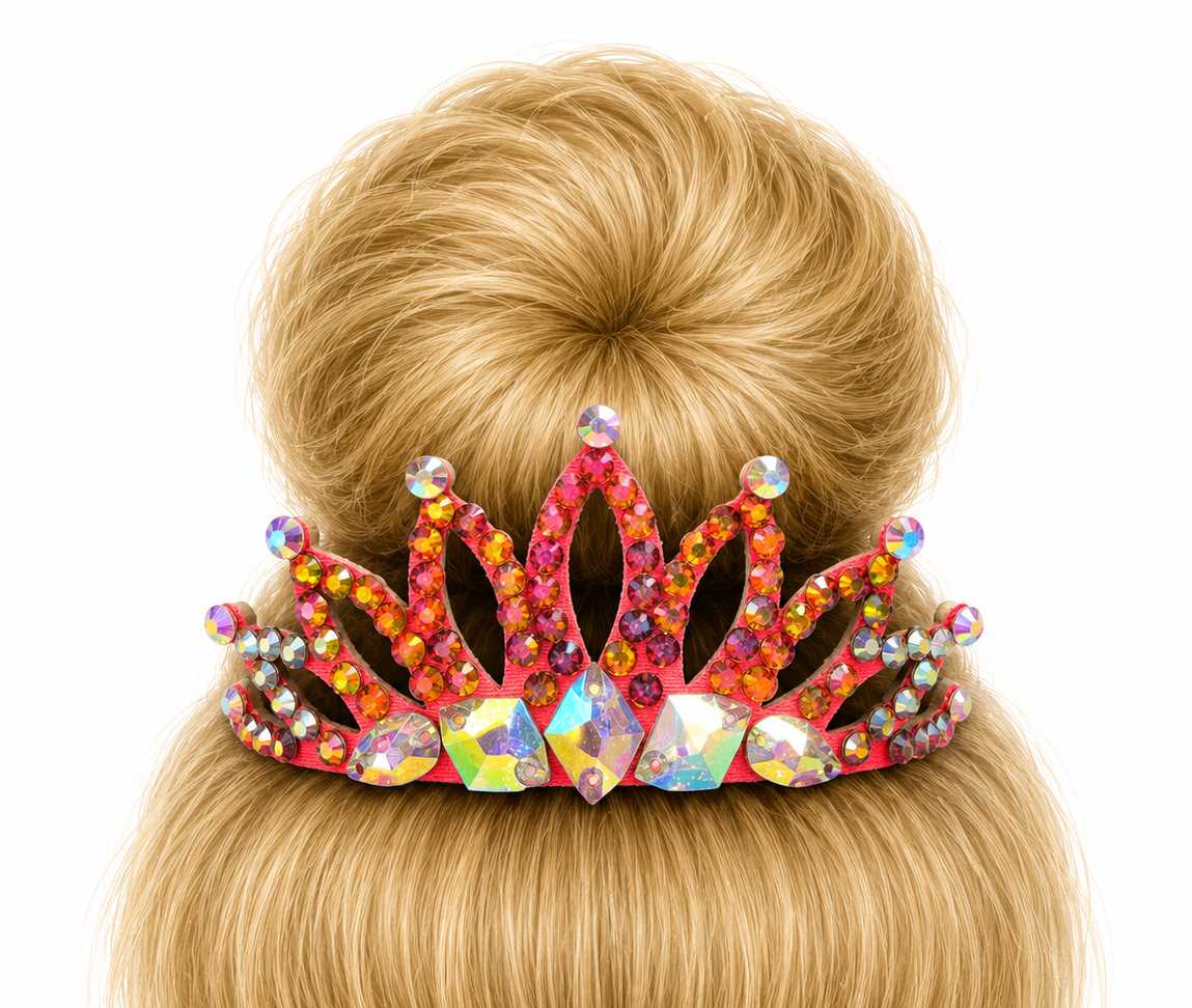 Hairbun Crown Crystal Accessory 509 - OneSports - dubai