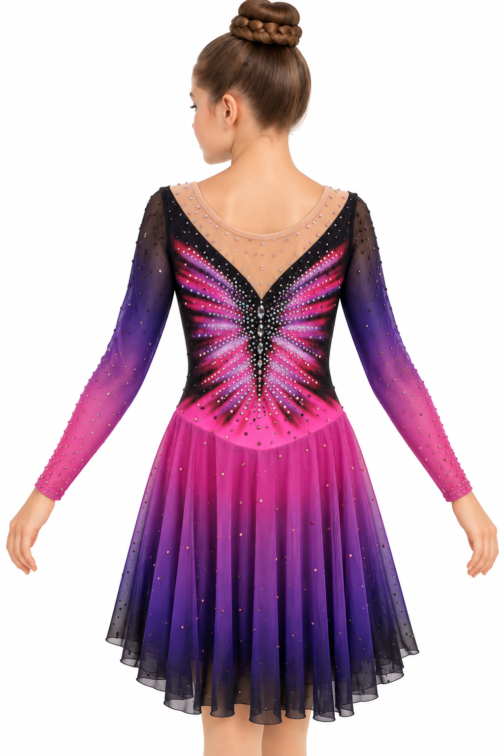 129-140cm Figure Skating Dress Counter
