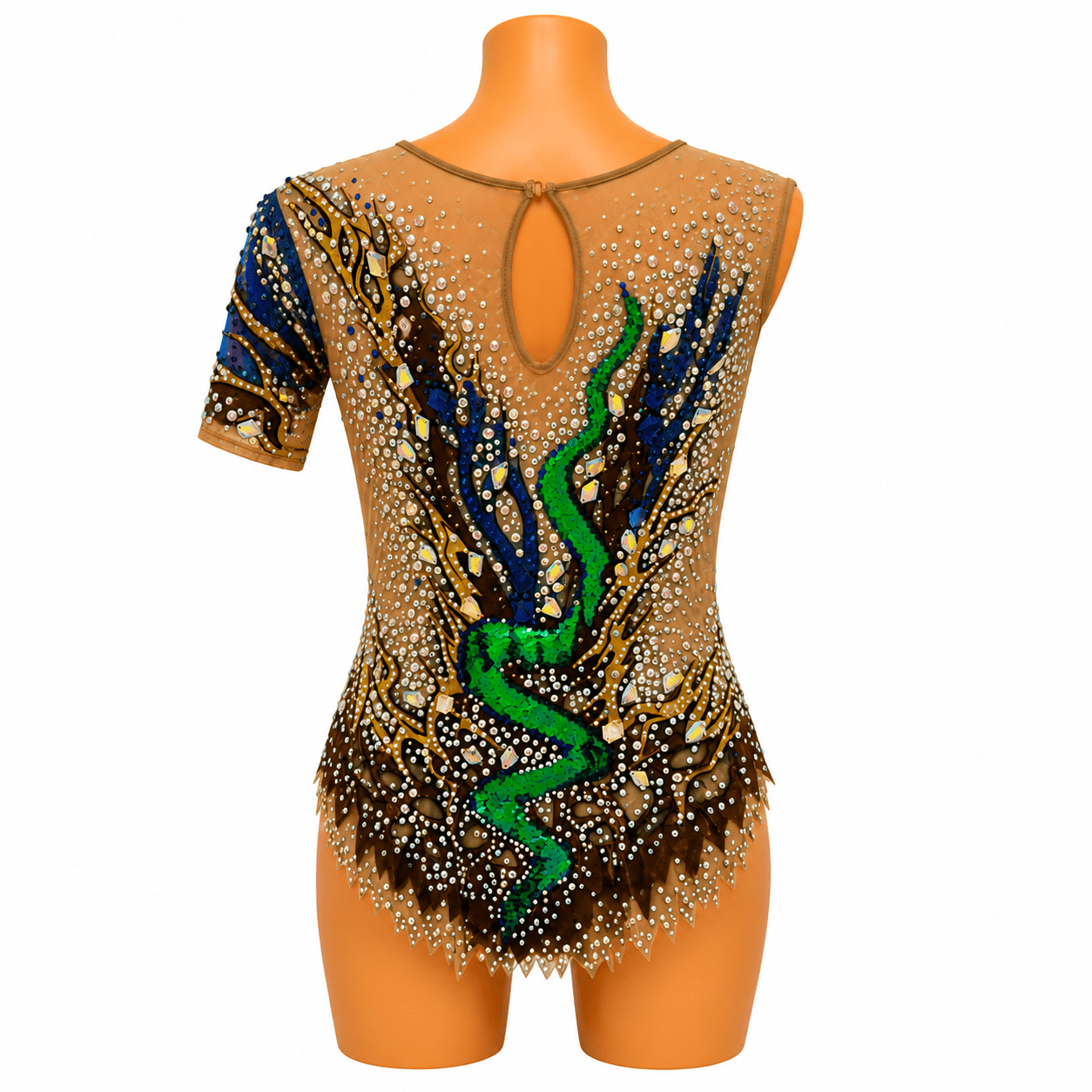 140-145 cm Competition Leotard Issimo - OneSports - dubai