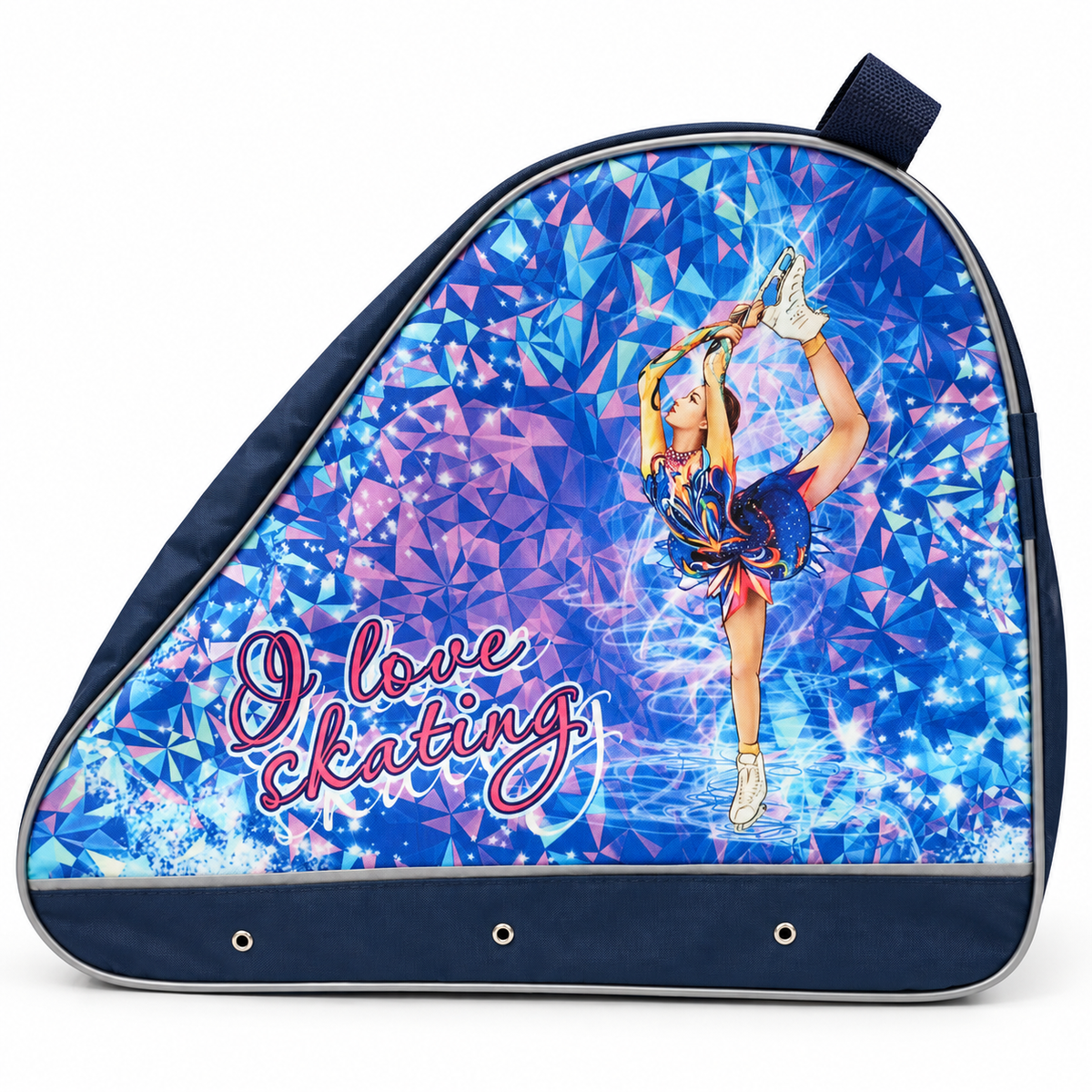 Figure Skating Training Boots Bag Purple - OneSports - dubai