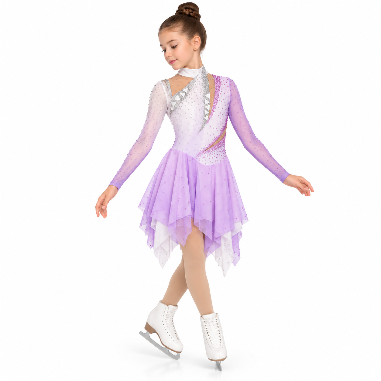 117-122 cm Figure Skating Dress Flight