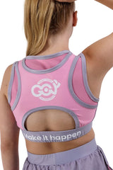 Focus tight fit crop top - OneSports - dubai