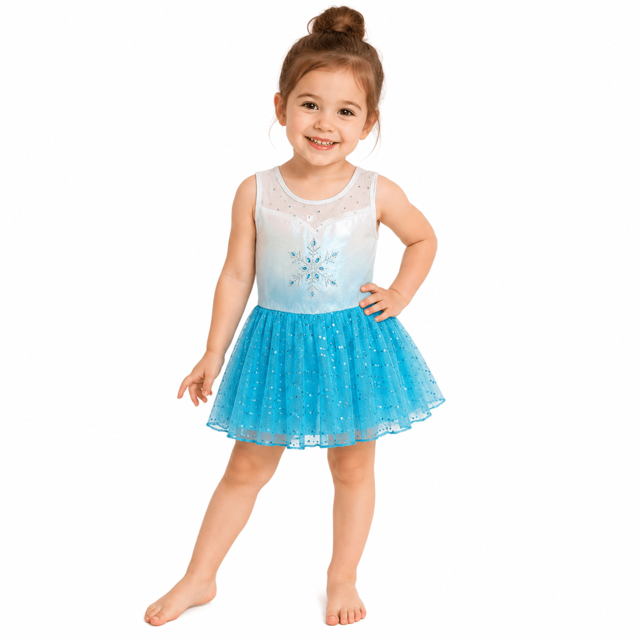 Kids Ballet Tulle Dress Frosty - OneSports - dubai