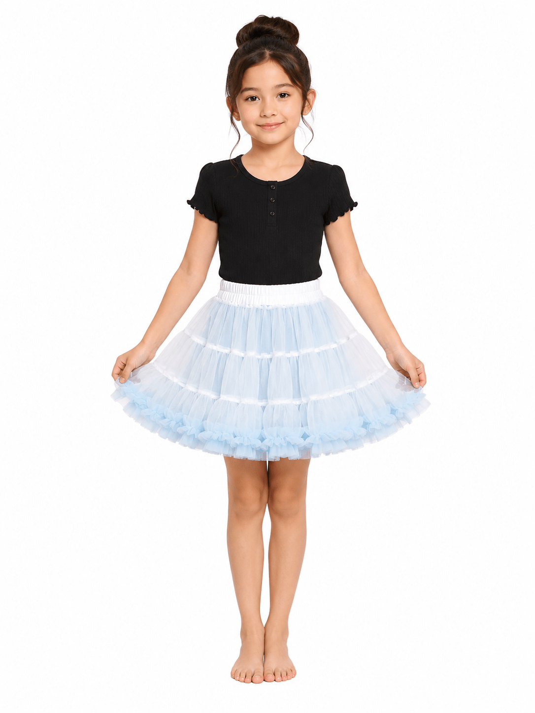Frozen Tulle Party Girls Skirt - OneSports - dubai
