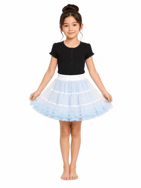 Frozen Tulle Party Girls Skirt - OneSports - dubai