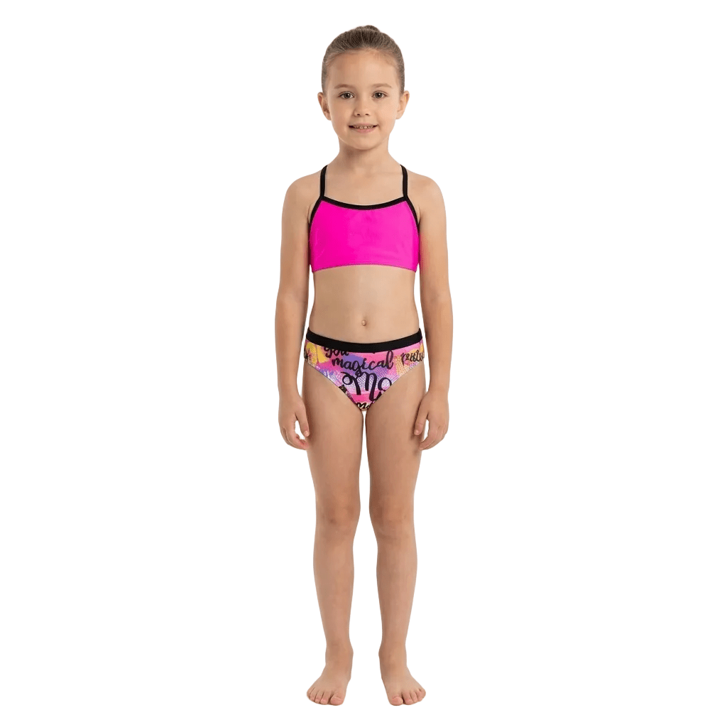 Fuchsia Girls 3 Piece Swim Set - OneSports - dubai