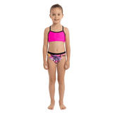 Fuchsia Girls 3 Piece Swim Set - OneSports - dubai