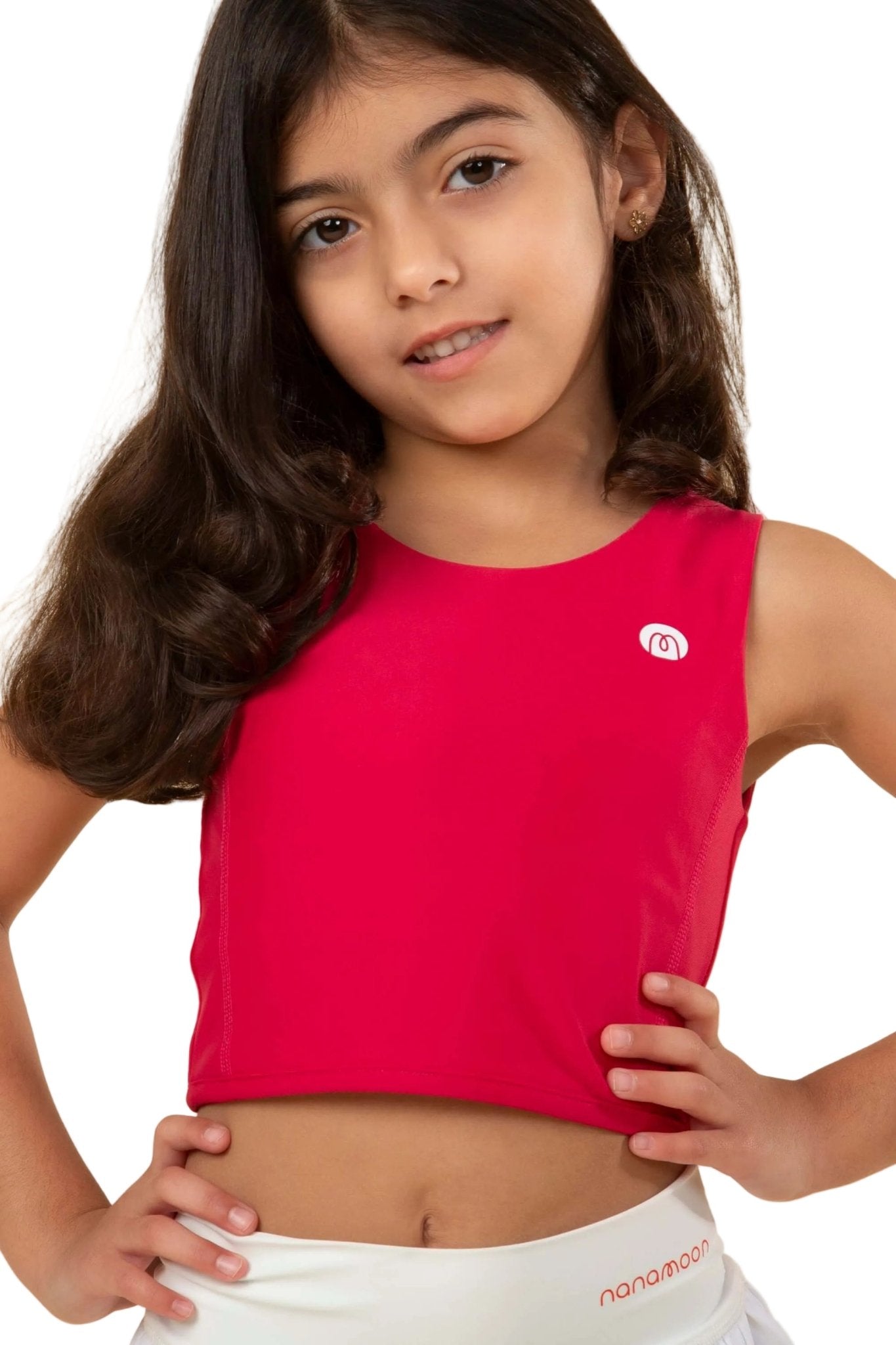 Flow Crop Top Fuchsia - OneSports - dubai