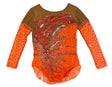 120 - 125 cm Competition Leotard Amber - OneSports - dubai