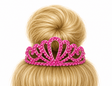 Hairbun Crown Crystal Accessory 510 - OneSports - dubai