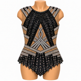 125-130 cm Competition Leotard Laurel