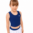 Flow Active Girls Crop Top Blue - OneSports - dubai