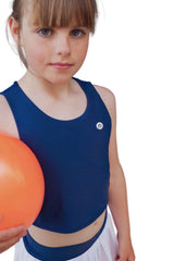 Flow Crop Top Blue - OneSports - dubai
