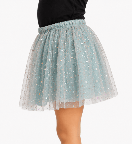Blue Mario Tulle Party Girls Skirt - OneSports - dubai