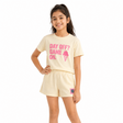 Game ON Girls Top & Shorts Sports Activewear Set - OneSports - dubai