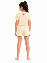 Game ON Girls Top & Shorts Sports Activewear Set - OneSports - dubai