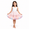 Cream Tulle Party Girls Skirt - OneSports - dubai