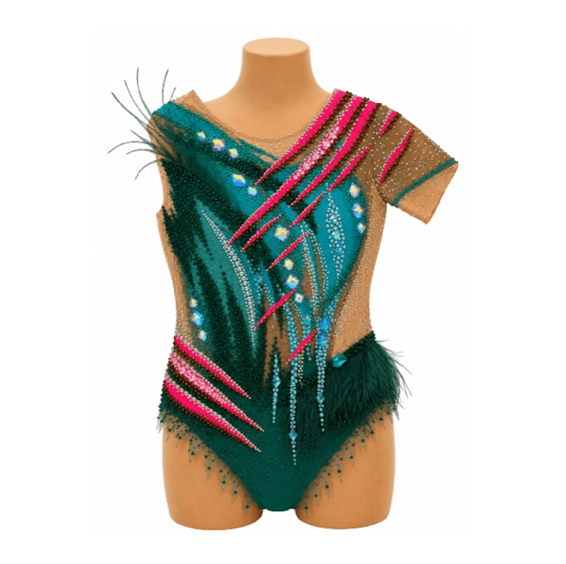 130-135 cm Competition Leotard Reality - OneSports - dubai