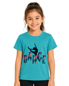 Dance Shirt Green for Girls - OneSports - dubai