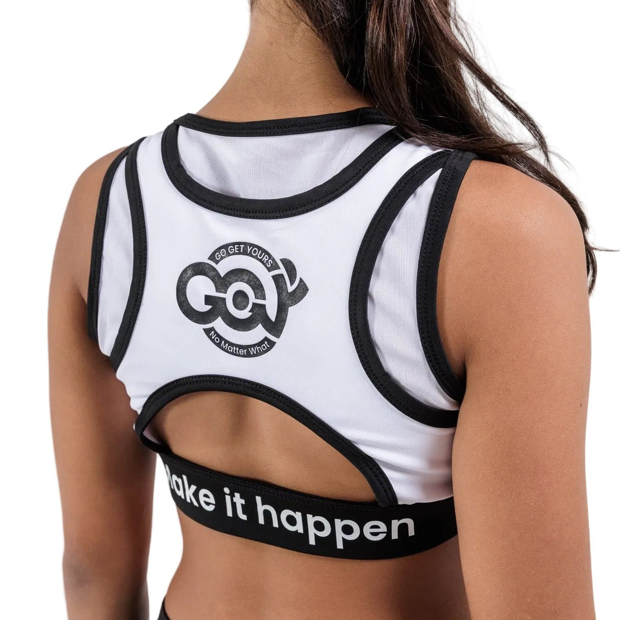 Focus tight fit crop top - OneSports - dubai