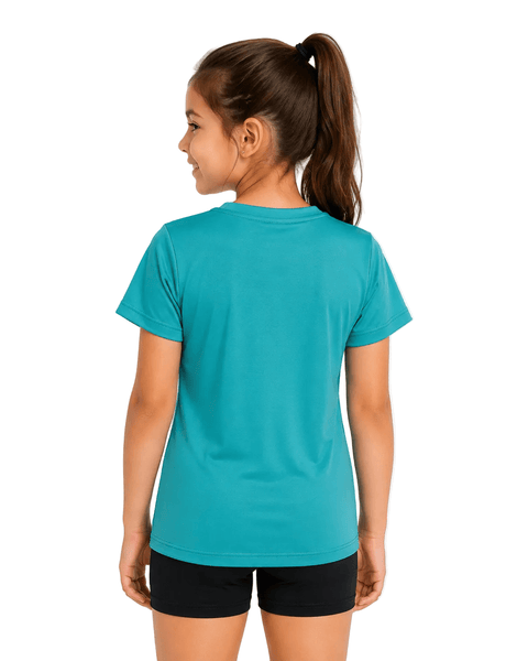 Dance Shirt Green for Girls - OneSports - dubai