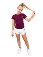 Sports Dry Fit Maroon shirt Wish - OneSports - dubai