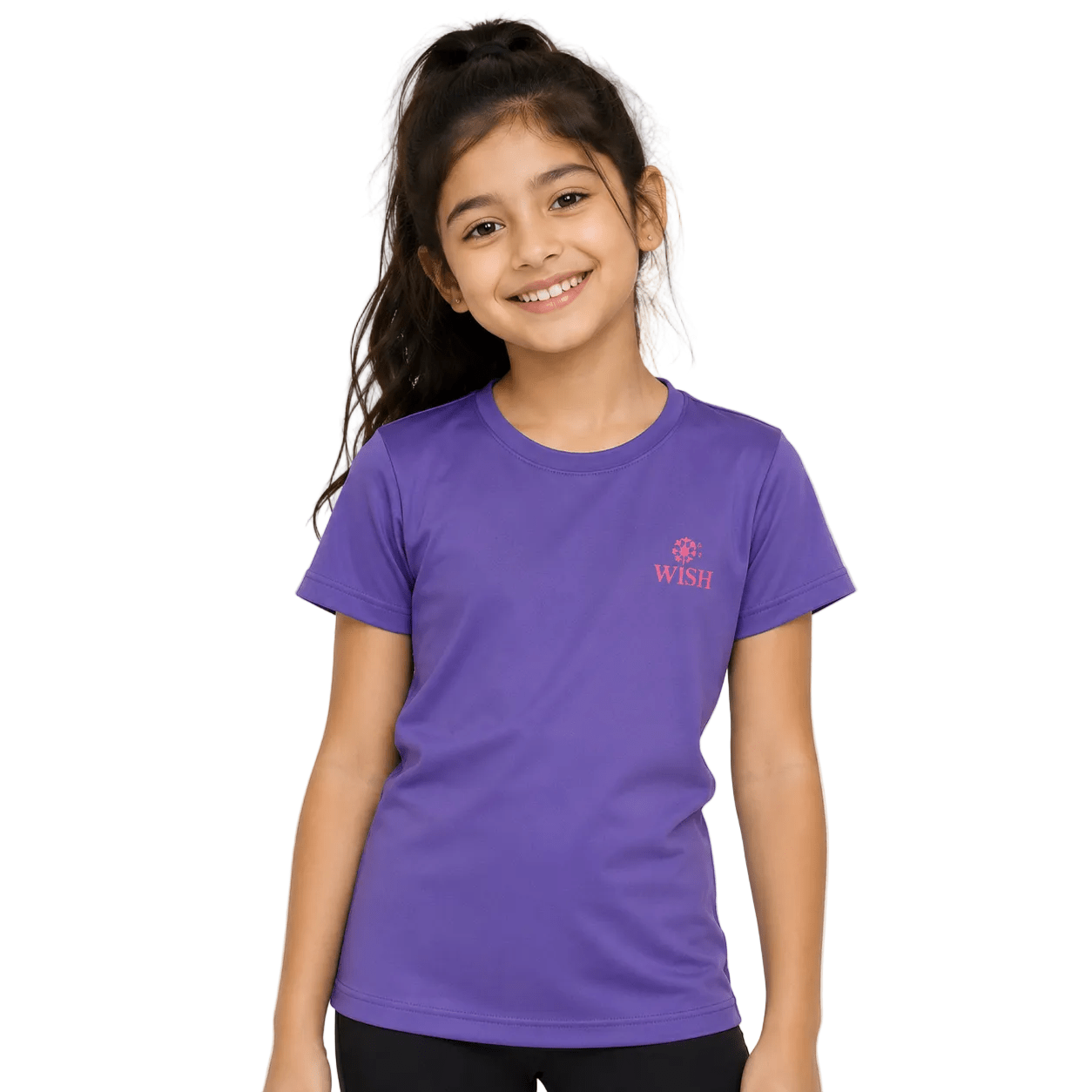 Sports Dry Fit Purple shirt Wish - OneSports - dubai